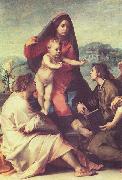 Madonna mit Heiligen und einem Engel, Andrea del Sarto